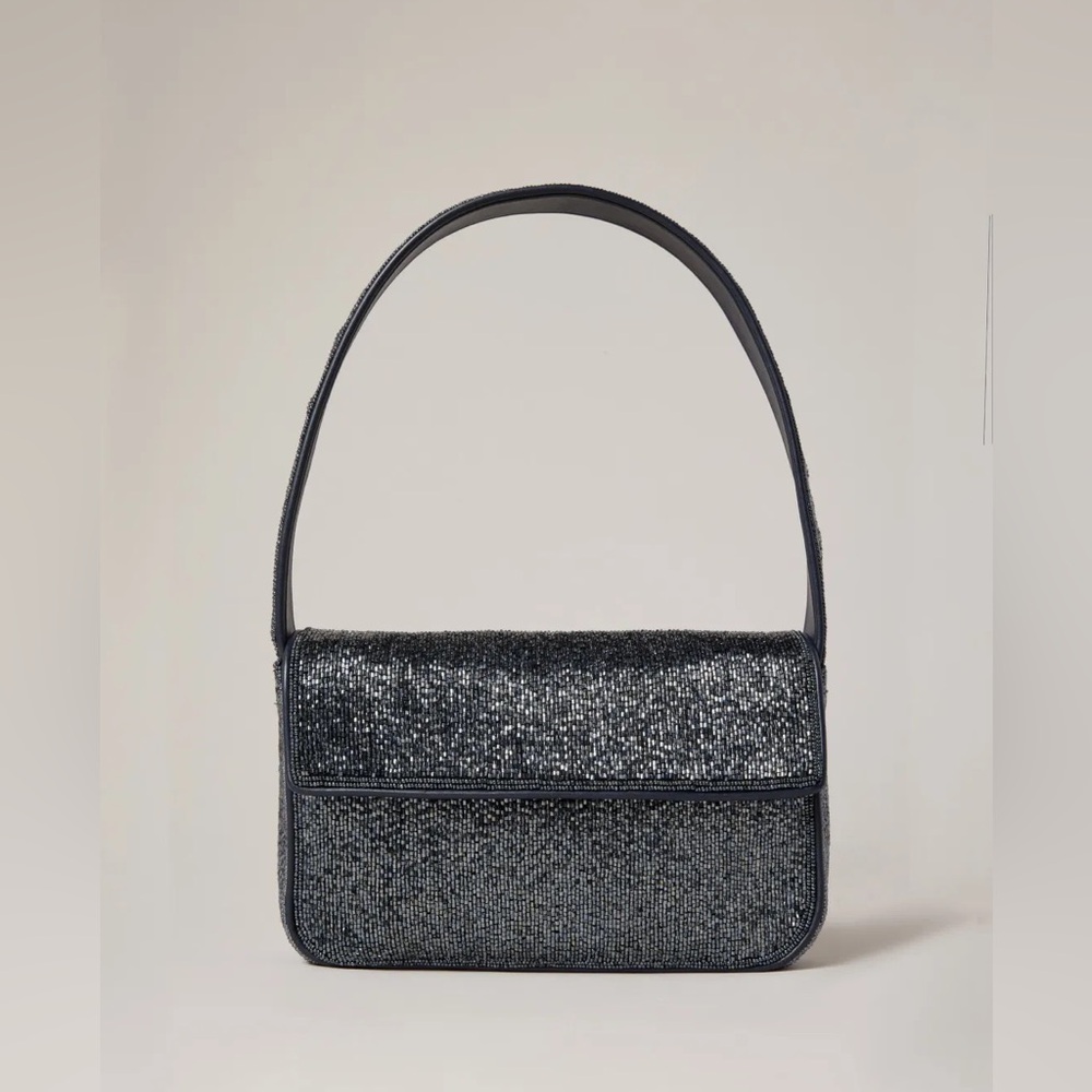 STAUD TOMMY BAG IN NAVY DISCONTINUED/ SOLD OUT COLORWAY